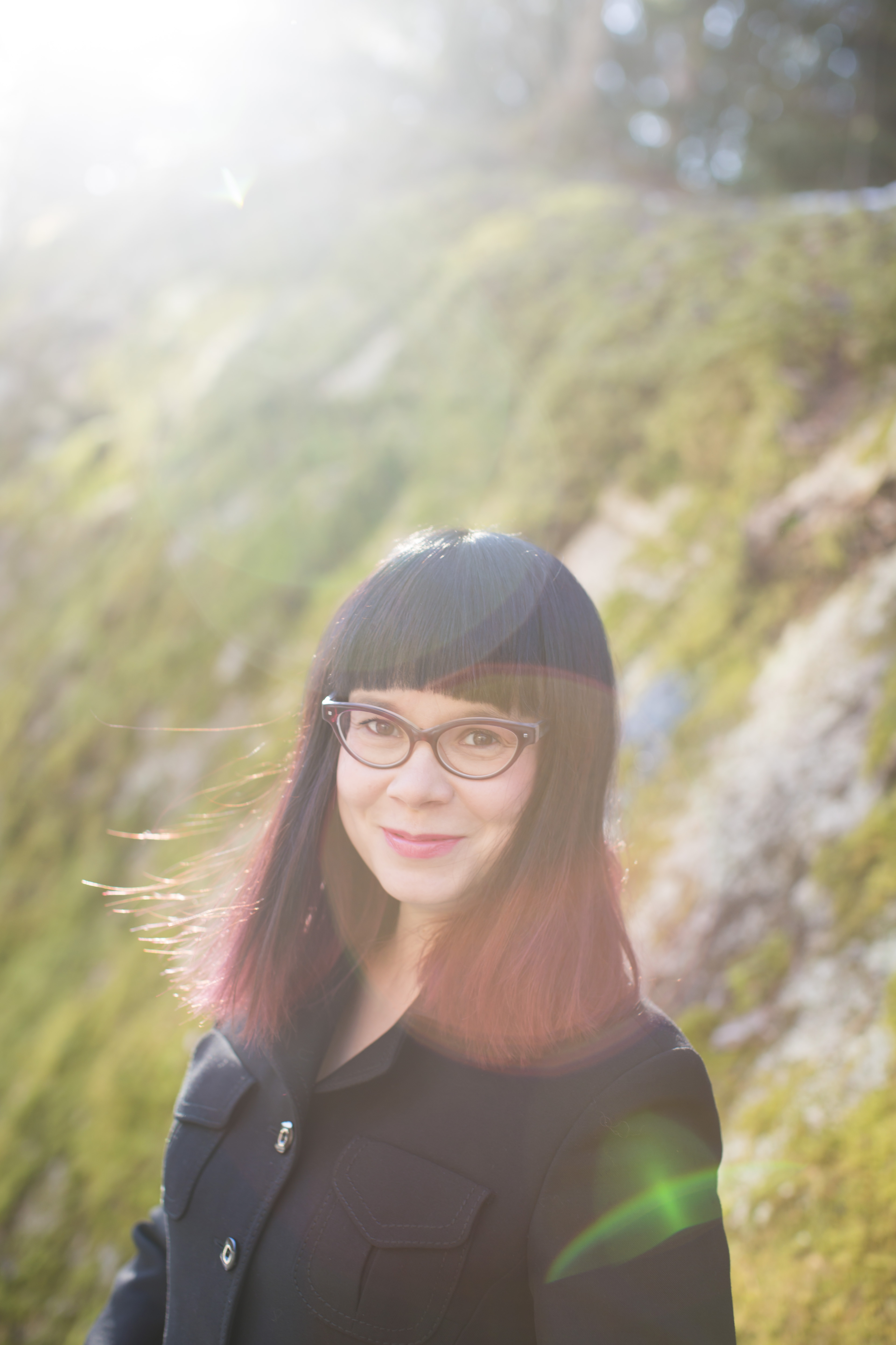 Kirjailija Terhi Rannela. Kuvattu 29.3.2017 Tampereella. Kuva: Laura Vesa